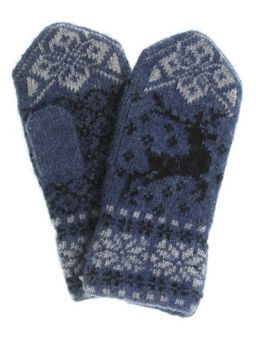 Варежки женские "Олень" ПП 3202-19