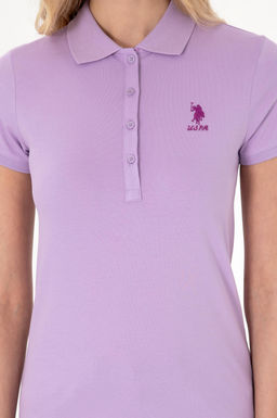 Kad_n Lila Basic Ti__rt Sepette S_rpriz _ndirim - U.s. polo assn фото 6