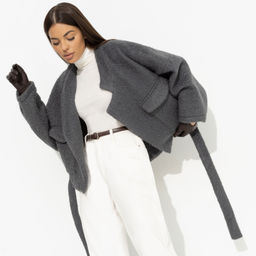 Жакет мягкий с поясом Короткий разговор - Charutti фото 2