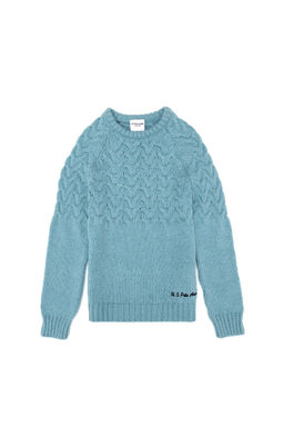 U. S. Polo Assn Синий свитер с круглым вырезом для девочки - U.s. polo assn фото 13