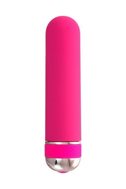 Нереалистичный вибратор A-Toys by TOYFA Mastick mini, ABS пластик, розовый, 13 см