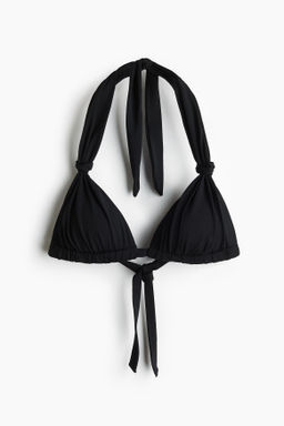 Top de bikini push-up con copas de tri?ngulo