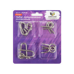 DELFBRICK DLM-54 Набор металлических головоломок 2-й сорт 01_Альфа 8 элемент