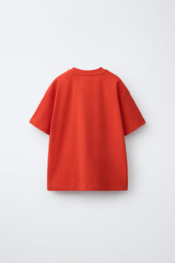 CAMISETA ESTAMPADO TEXTO / Rojo - Zara фото 2