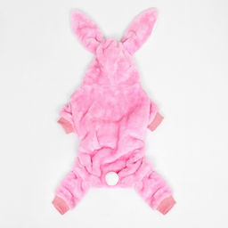 Комбинезон Зайка с капюшоном, размер XL (ДС 40 см, ОГ 50 см, ОШ 40 см), розовый - Simaland фото 19