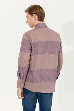 U. S. Polo Assn Мужская рубашка с длинным рукавом Stone - U.s. polo assn фото 11
