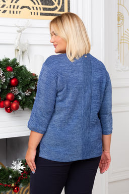 Джемпер "Гала" Голубой INTIKOMA