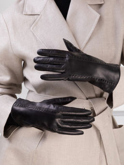 Перчатки женские ш+каш. HP4509 black - Eleganzza фото 5