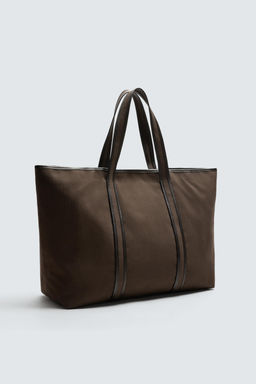 WOVEN SHOPPER BAG - Zara фото 2