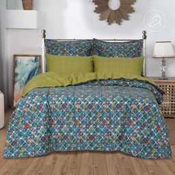 Постельное белье Сантьяго (сатин Россия) 2 сп. с Евро/Пододеяльник (молния): 1 шт. - 215*175; Простыня: 1 шт. - 215*240; Наволочка (клапан, ушки): 2 шт. - 70*70 Россия