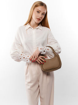 LACCOMA сумка WJ668-серый эко кожа хлопок  фото 2