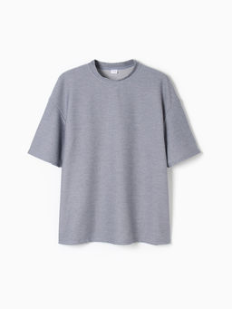 Футболка мужская MINAKU REGULAR: голубая, размер 50