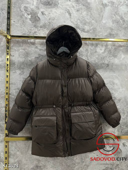 Теплый пуховик с акцентом на талии. - Bruno фото 6