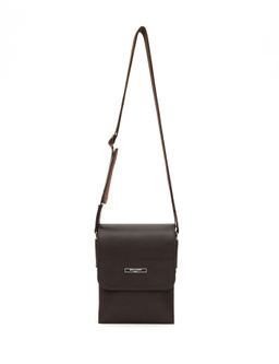 Erkek Kahverengi Deri Omuz _antas_
