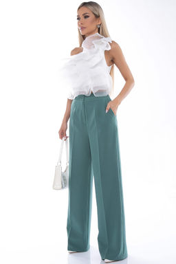 Брюки палаццо(беж) Б9051 - Lt collection фото 21