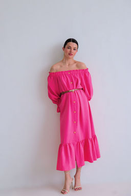 Martichelli Платье розовое  фото 2