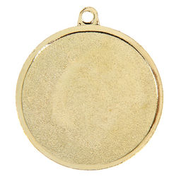 Цена за 3 шт. Медаль под нанесение золото 055, d=4 см, без ленты