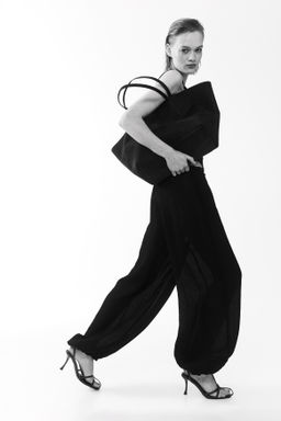 Pantal?n globo con cord?n de ajuste - H&m фото 3