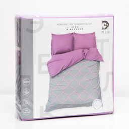 Постельное бельё Этель евро Утро в Марокко 200х217 см, 240*220 см, 70х70 см - 2 шт., поплин 125 г/м  фото 4