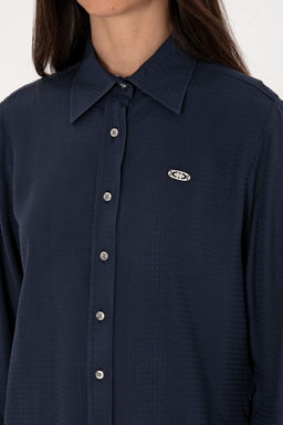 Kad_n Lacivert Uzun Kollu G_mlek Sepette S_rpriz _ndirim - U.s. polo assn фото 7