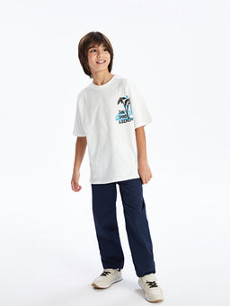 Beli Lastikli Basic Erkek ?ocuk Jogger Pantolon - Waikiki фото 2