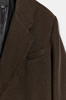 DOUBLE-BREASTED BLAZER WITH SHOULDER PADS - Zara фото 4