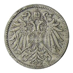 10 геллеров 1895 года Австрия