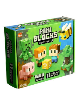 UNICON Конструктор "Mini Blocks", мой мир