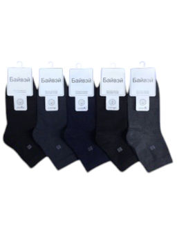 Цена за 10 пар. Байвей носки мужские артикул 850 (851) 41-46 (фактически 41-43)  фото 5