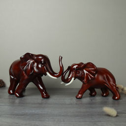 Статуэтка Слон 2 штуки 24х16 см 20х13 см / DR-471 /уп 16/ - Галеонтрейд фото 6