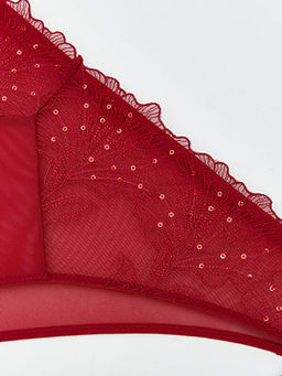 Dantel Detayl? Fantezi Bikini K?lot