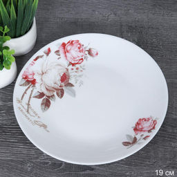 Тарелка 190 мм ЕВРО2 / 30/759565220 (6916) /уп 2/ серия Чайная роза - ГалеонТрейд фото 2