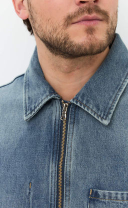 Куртка джинс F511-1253-1 l.blue