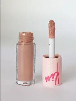 LavelleCollection Блеск для губ глянцевый SUGAR KISS тон 01 мерцающий бежевый