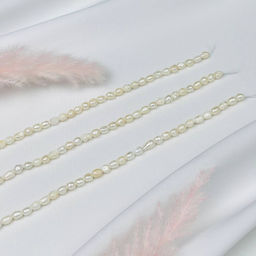 Бусины для украшений из белого Жемчуга 35 см