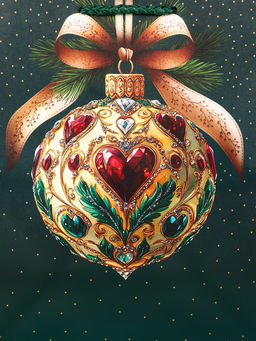 Цена за 2 шт. Пакет подарочный новогодний ламинированный, «Ёлка», 18×10×22.3 см