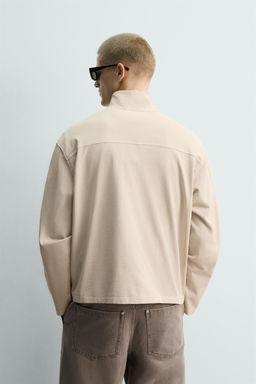 WASHED ZIP-UP SWEATSHIRT - Zara фото 11