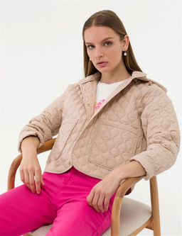 Kahverengi Crop Top Mont