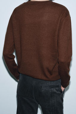 100% EXTRA SOFT WOOL JUMPER - Zara фото 2