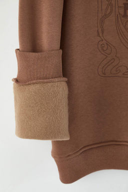 TRENDYOL MAN Vizon Basic Regular/Normal Kesim Kapusonlu Ici Polarl? Kanguru Cepli Sweatshirt TMNAW20SW0163 - Trendyolmilla фото 39