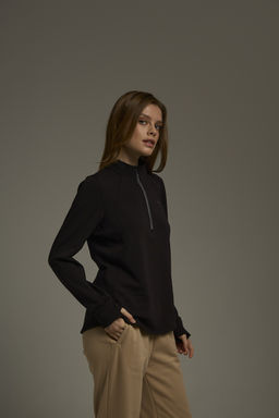 Лонгслив Черный