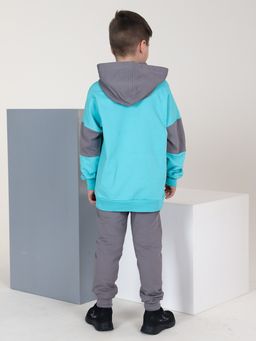 КМ112 Костюм "Last Peep" (тёмно-ментоловый)