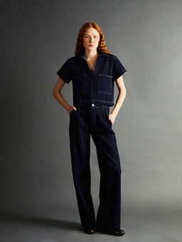 Wideleg Kad?n Jean Pantolon