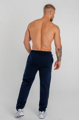 Арт. 62902 Брюки мужские с начесом 48-56 (5 шт) Цвет:темно-синий