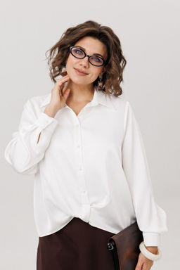 Рубашка ANELLI 1663 перламутровая жемчужина  фото 5