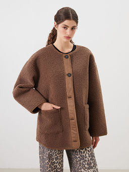 Bisiklet Yaka Kad?n Pel?? Mont