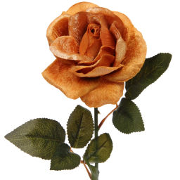 Цена за 2 шт. Искусственные цветы "FLOWERS MAGIC" 53см Роза золотая