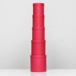 Набор шляпных коробок 5 в1 Viva Magenta Panton, 20 20 2014 14 х 14 см - Simaland фото 3