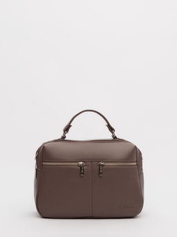 Серо-коричневый саквояж S.Lavia  фото 2