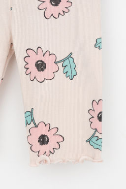 КР 400797-1/бежевый,нежный цветок к549, шорты